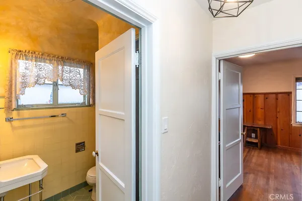 a bathroom with a sink and a toilet