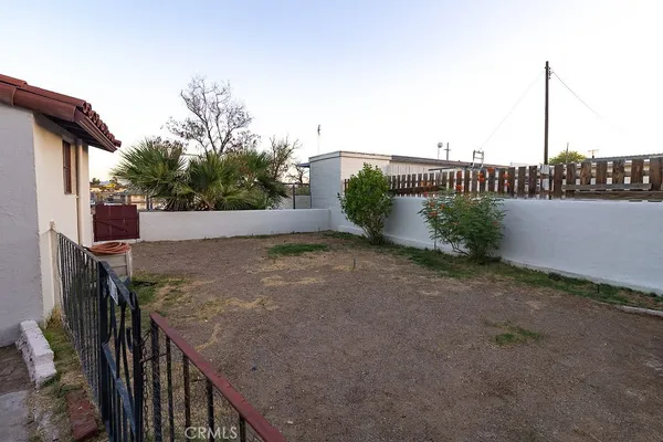 a view of a terrace with skyline