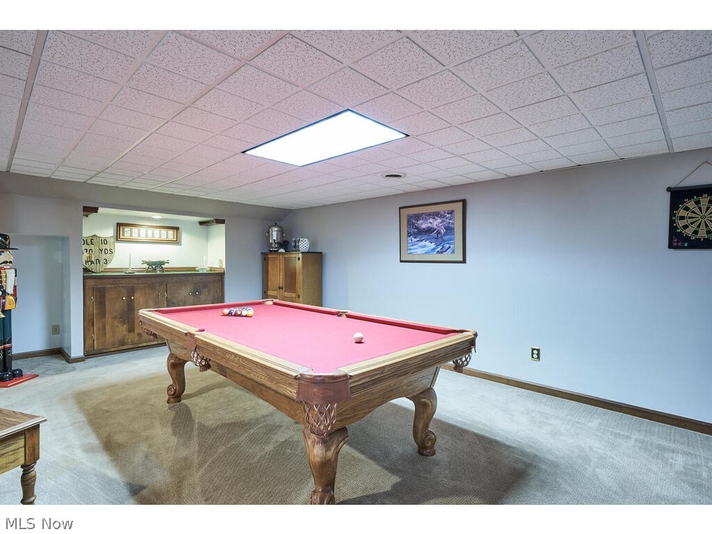 1587 South Hametown Road Akron, OH 44321 - Photo 29 of 35 Billiard's room with built ins.