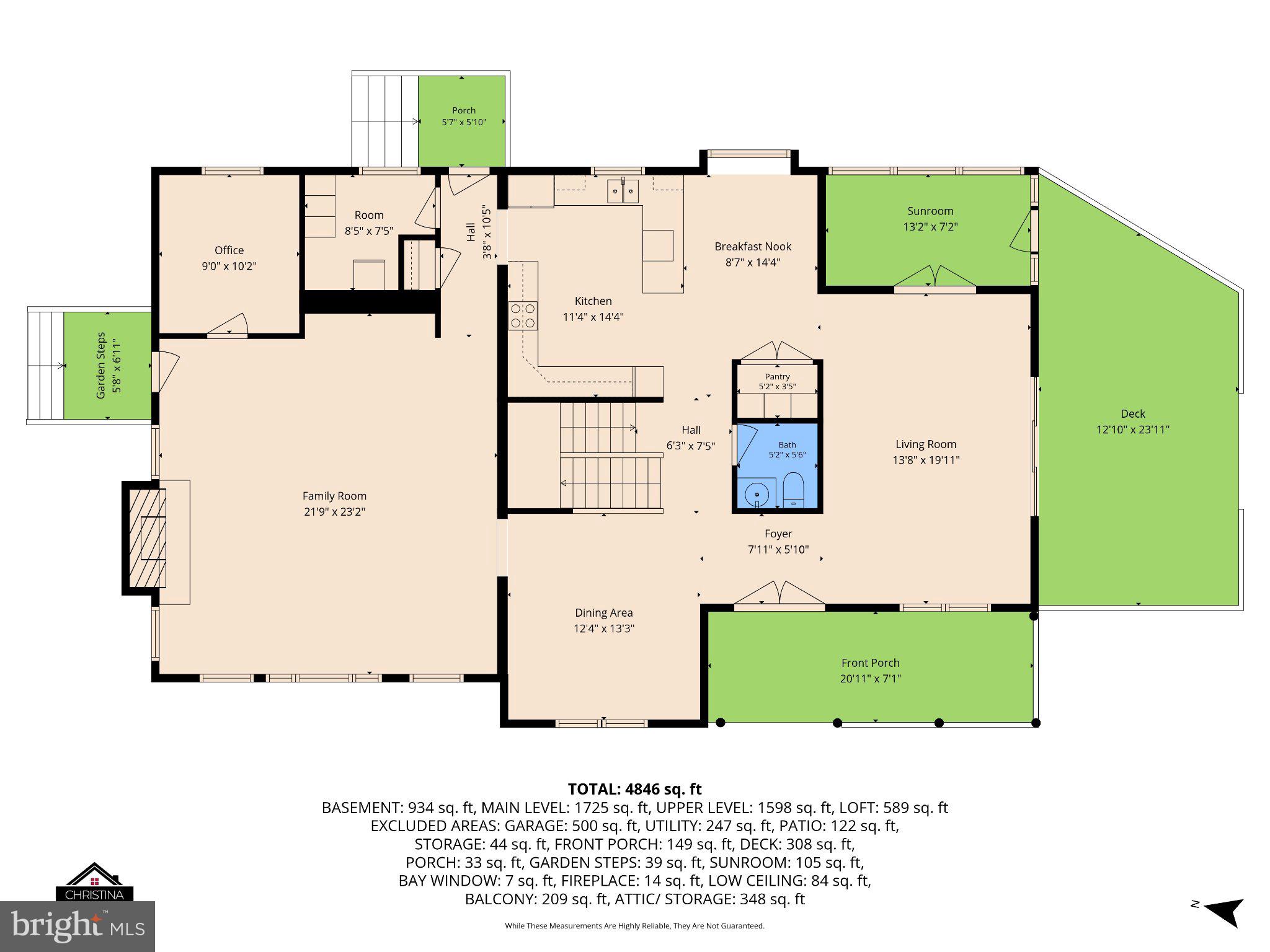 527 Forest Road Riva, MD 21140 - Photo 103 of 105 Level Two Floorplan
