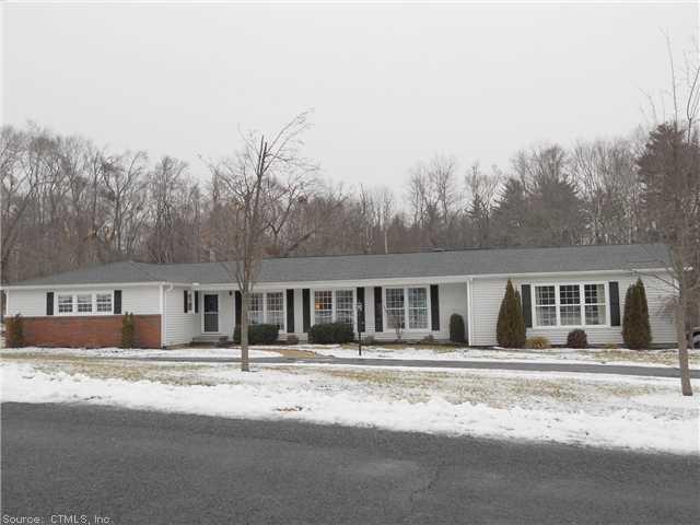 30 Hill Pasture Road Somers, CT 06071 - Photo 1 of 1 a front view of a house with a yard