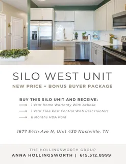$347,500 | 1677 54th Avenue North, Unit 430, Nashville, TN 37209