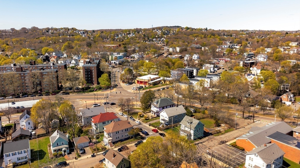 10 Gilman Street Boston, MA 02131 - Photo 40 of 41 an aerial view of residential houses with city view