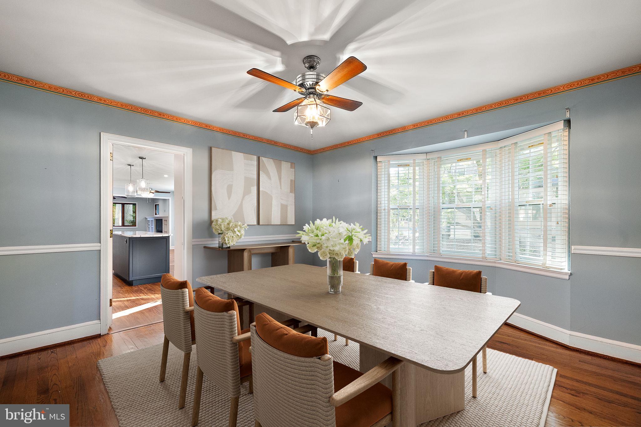 9 Granite Road Wilmington, DE 19803 - Photo 7 of 55 a view of a dining room with furniture window and wooden floor