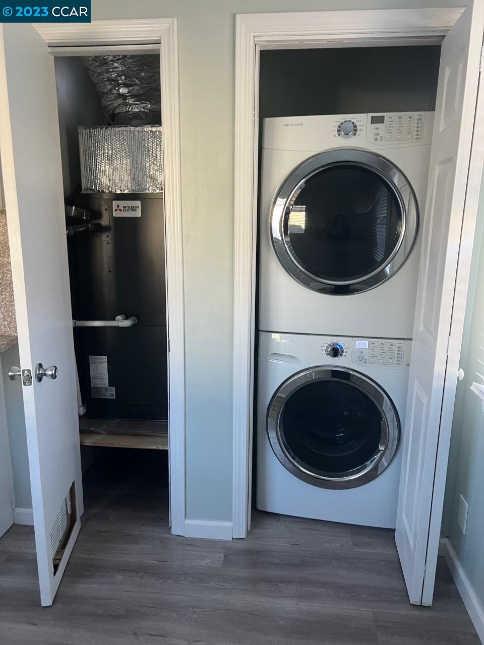3620 Chestnut Street Lafayette, CA 94549 - Photo 9 of 19 a view of a storage & utility room with washer and dryer