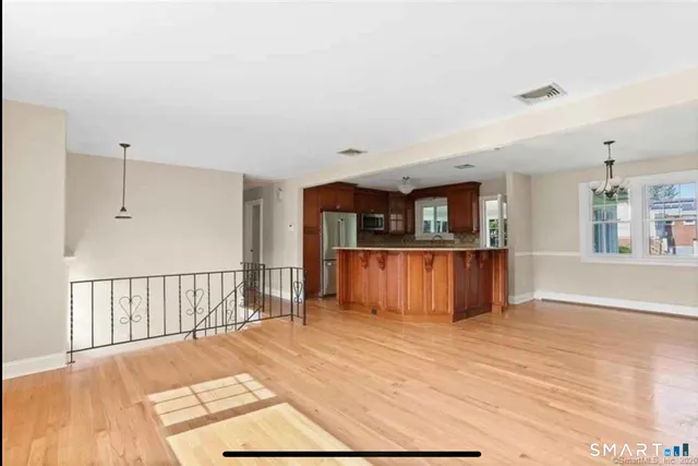 a view of a living room