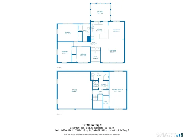 a picture of a bench in front of a