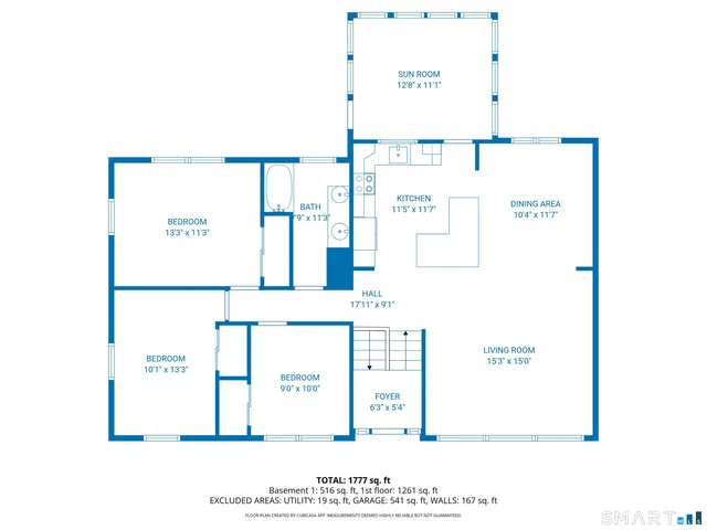 a picture of a room with a white wall and a picture of the side of a picture