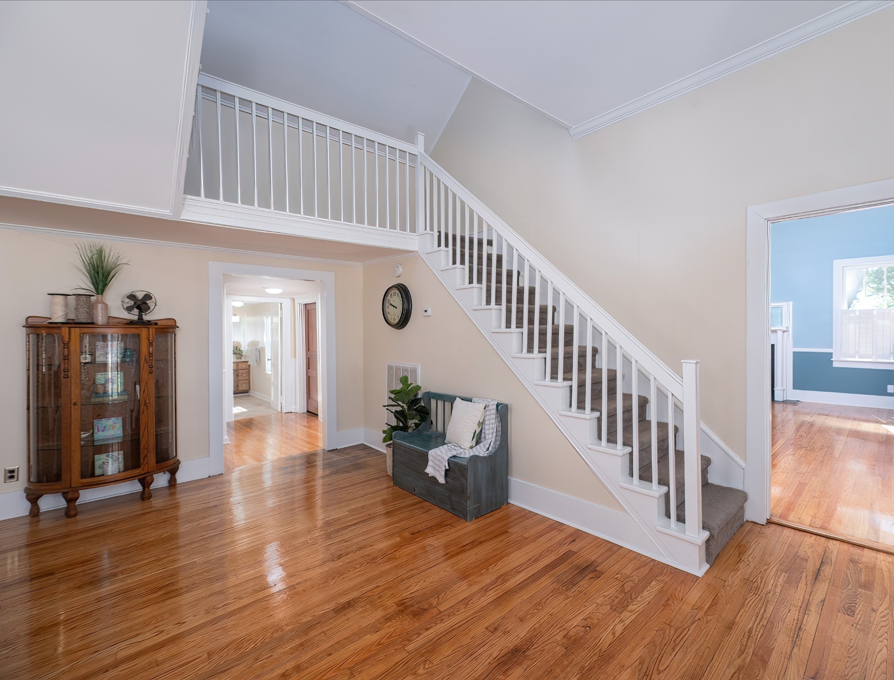4432 Barren Plains Road Springfield, TN 37172 - Photo 7 of 36 a view of an entryway with wooden floor
