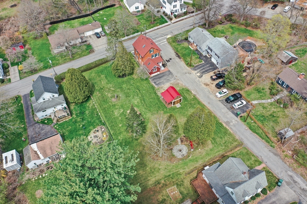 44 Clark Street Spencer, MA 01562 - Photo 37 of 41 an aerial view of a flower garden