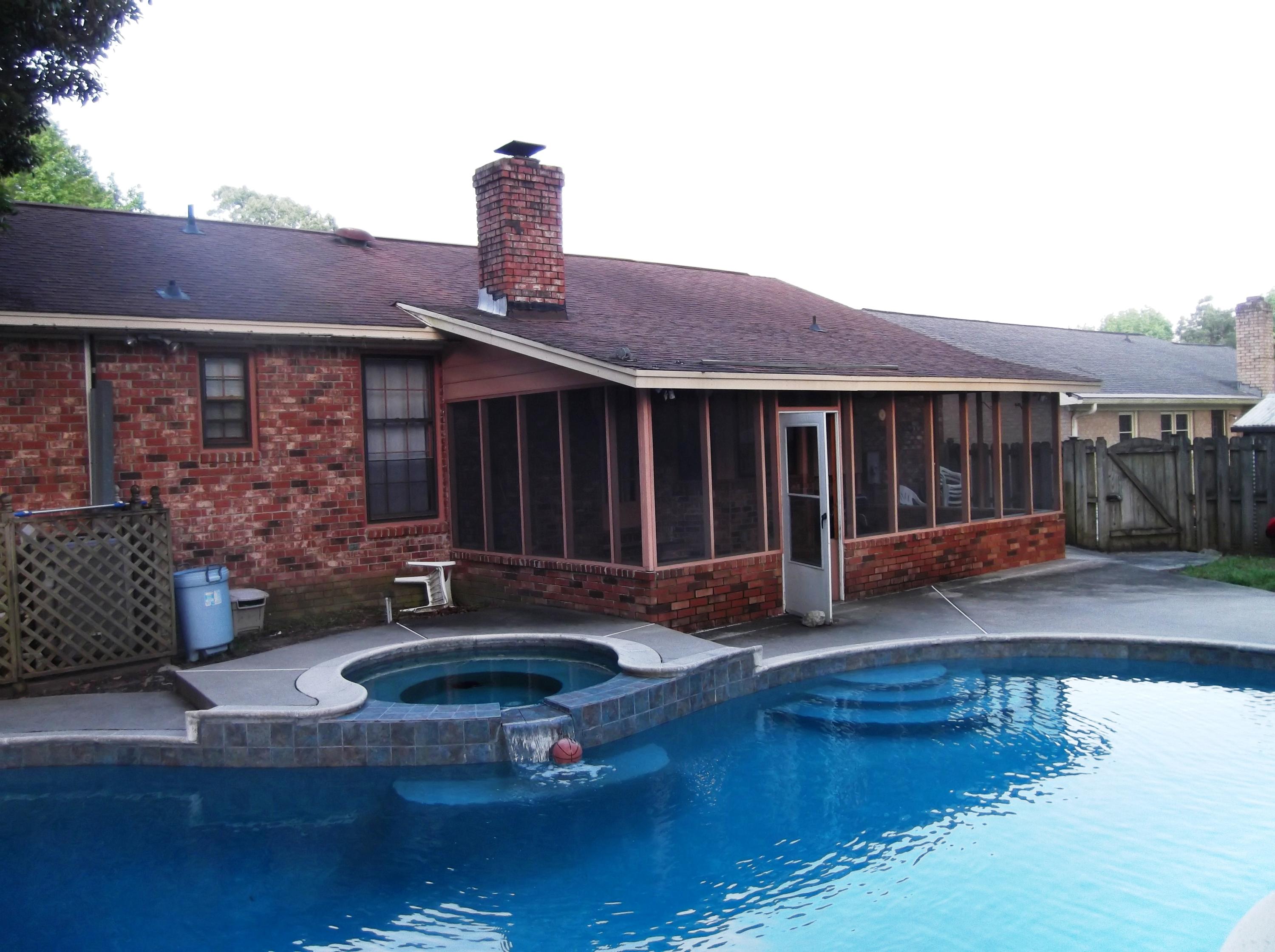 215 Lodgepole Road Ladson, SC 29456 - Photo 4 of 23 215 Lodgepole pool and rear of home