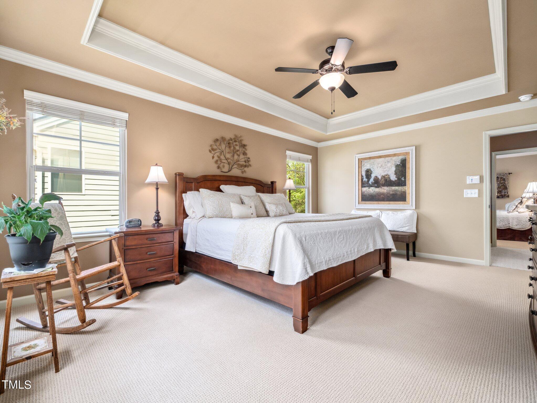 2319 Lowden Street Raleigh, NC 27608 - Photo 20 of 48 a bedroom with a bed and window
