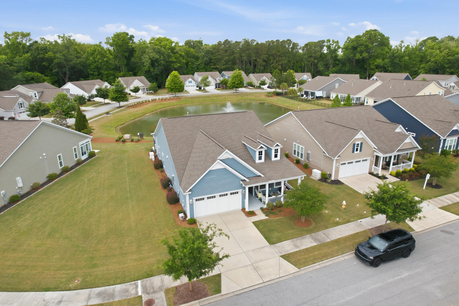 2077 Barn Swallow Road Summerville, SC 29483 - Photo 46 of 73 2077-Barn-Swallow-Road-Front Arieal view