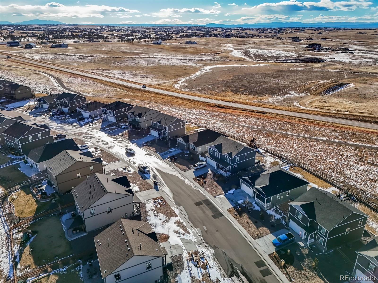 3018 Belleville Ridge Road Elizabeth, CO 80107 - Photo 30 of 32 a view of a water pond