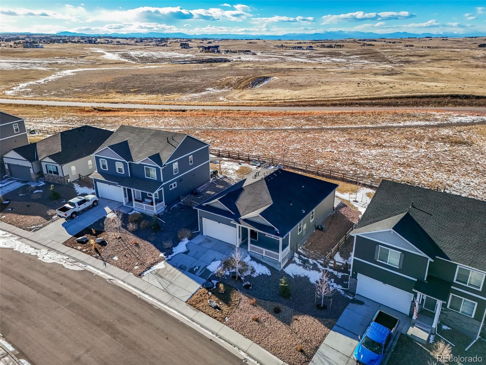 3018 Belleville Ridge Road Elizabeth, CO 80107 - Photo 3 of 32 a view of ocean view with seating space