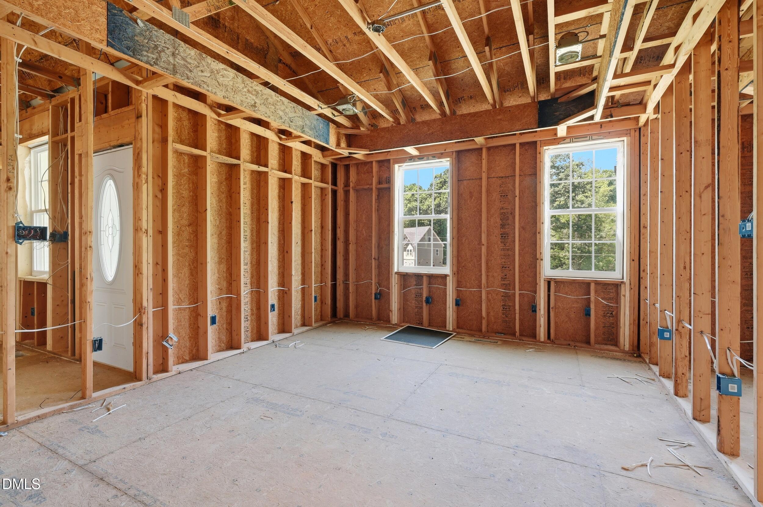 129 Shaman Drive Spring Hope, NC 27882 - Photo 25 of 43 a view of an empty room with a window