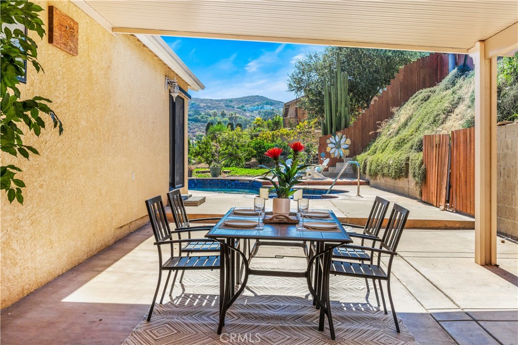 8841 Gardena Way Lakeside, CA 92040 - Photo 36 of 41 25' x 15' covered Alumawood patio cover with zero maintenance, perfect for entertaining
