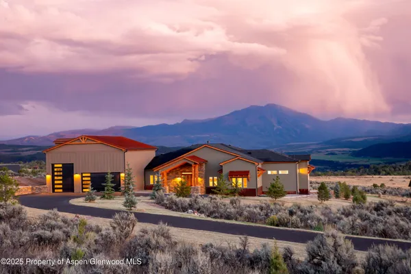 a front view of a house with a yard and large tree