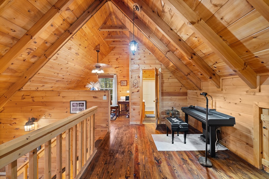148 Dream Cove Road Cherry Log, GA 30522 - Photo 11 of 29 a view of a balcony with chairs