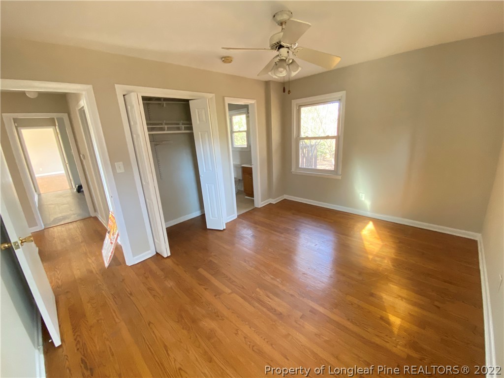 3518 Drayton Road Fayetteville, NC 28303 - Photo 13 of 17 a view of livingroom with hardwood floor and window