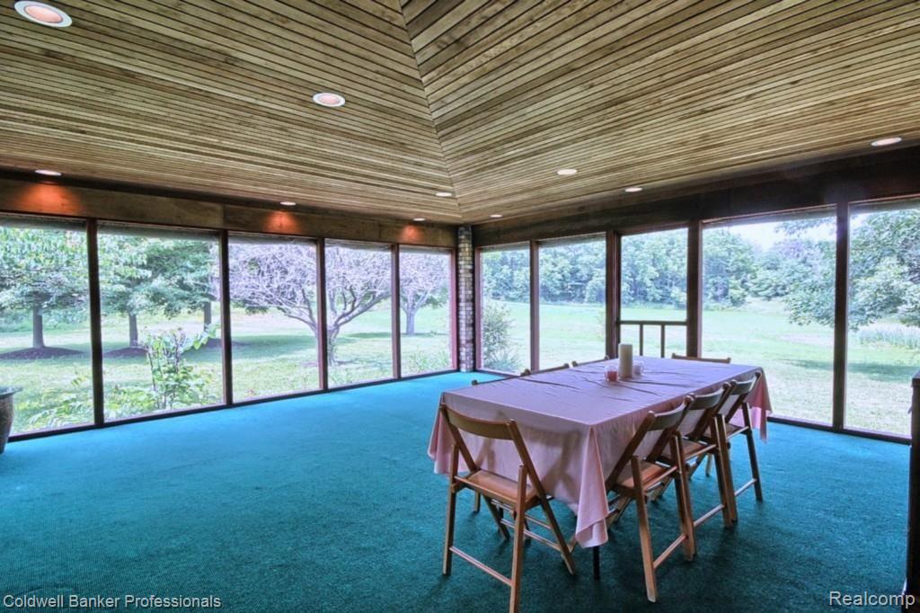 9777 Warren Road Plymouth, MI 48170 - Photo 21 of 32 Sunroom with picturesque views