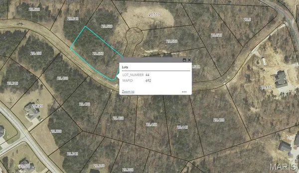 $62,000 | Lot #44 Scarlet Oak Loop, Villa Ridge, MO 63089