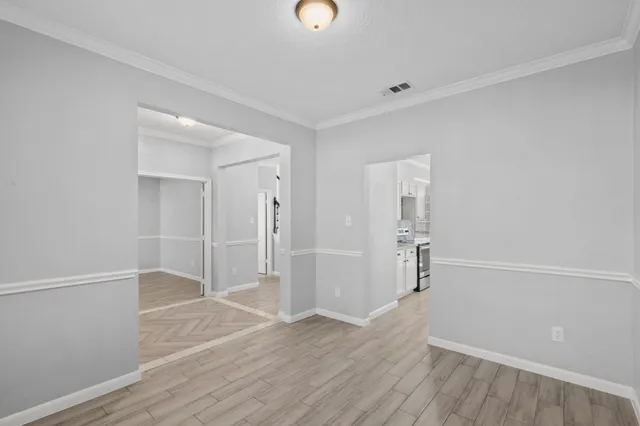 wooden floor in an empty room