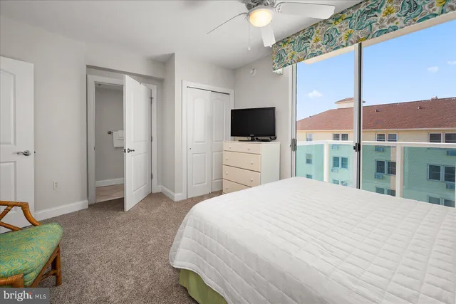 a view of an ocean beach