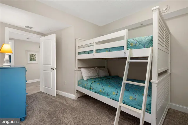 a front view of a multi story building