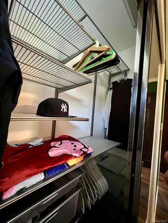 a room with storage and utility