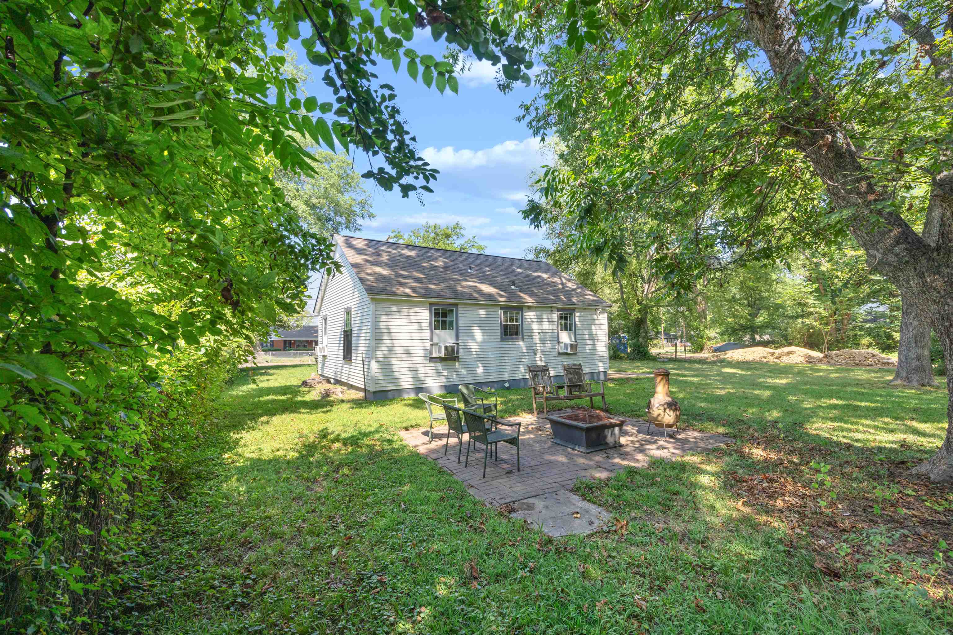 3014 Benjestown Road Memphis, TN 38127 - Photo 10 of 15 View of yard featuring a fire pit