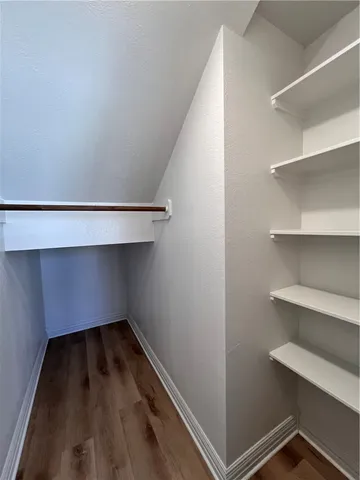 a view of a room with shelf
