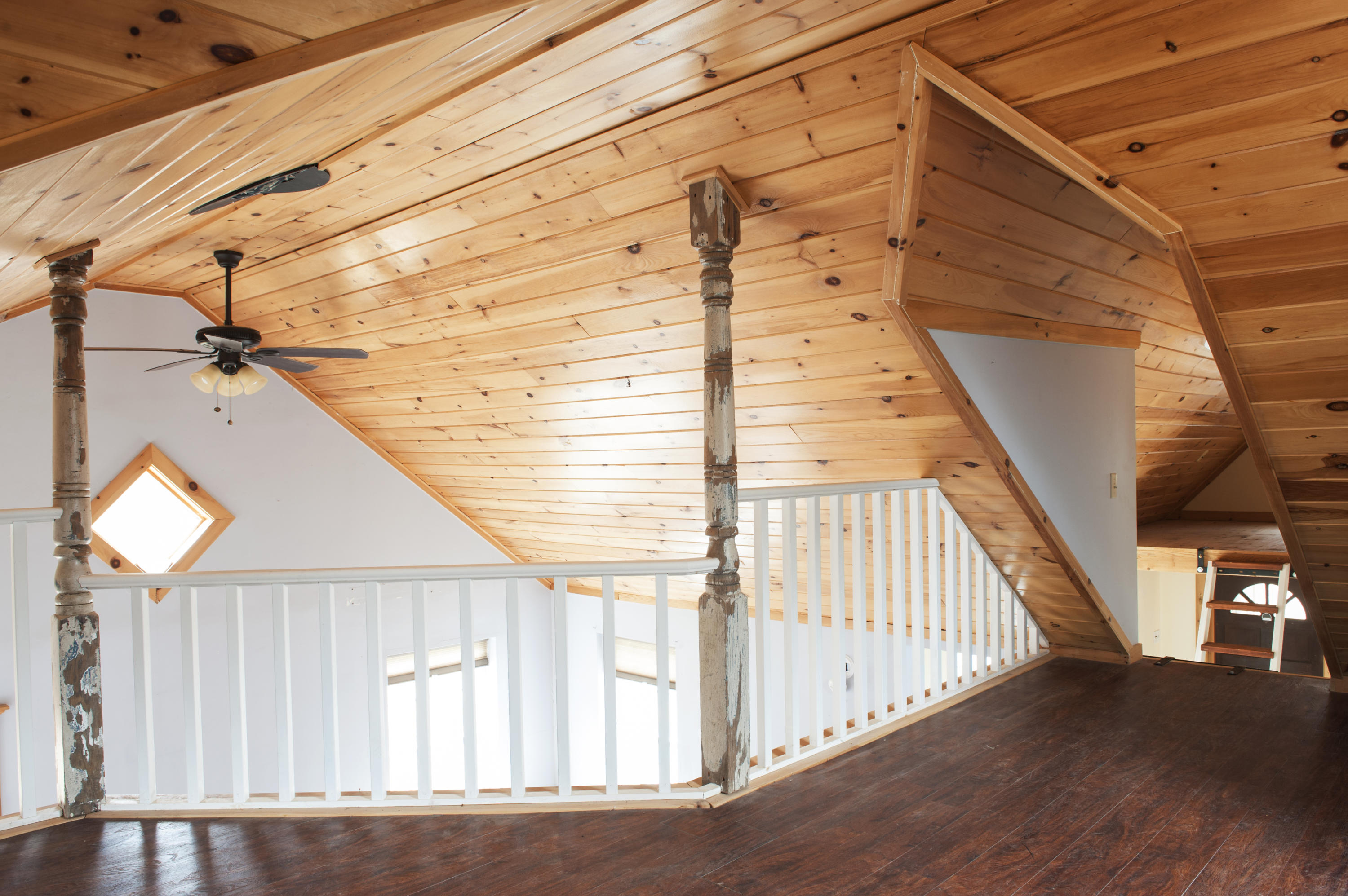 146 Smithton Road Freedom, ME 04941 - Photo 9 of 25 Bed loft to living room 2
