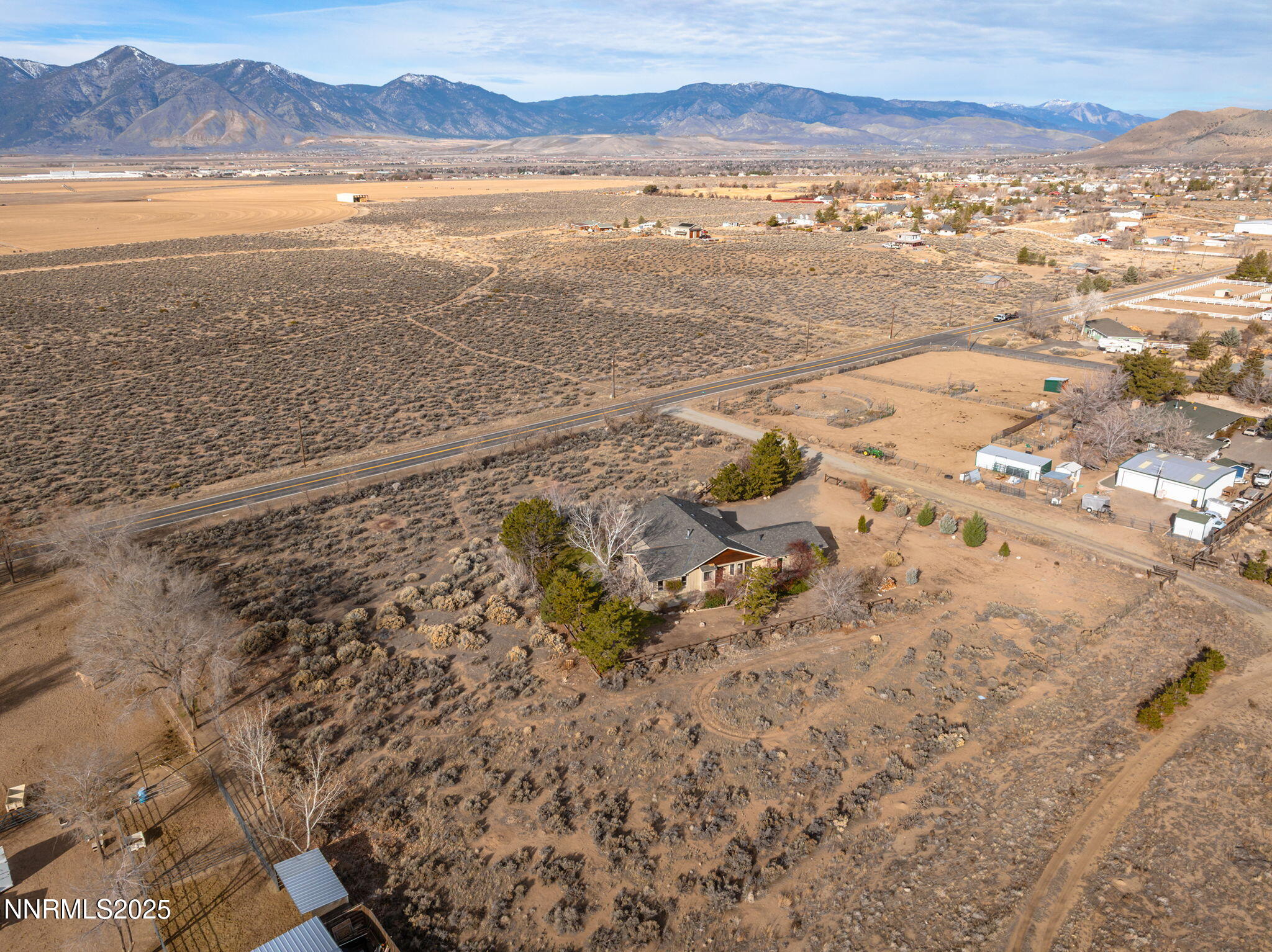 1653 Dees Lane Minden, NV 89423 - Photo 34 of 36 a view of an ocean and a mountain