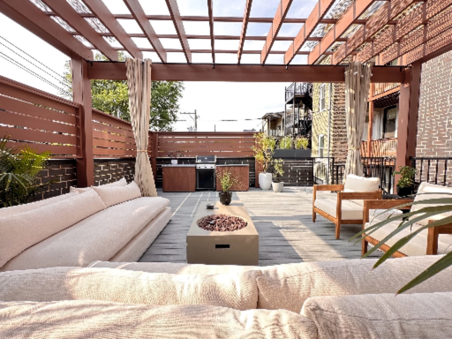 2212 North Halsted Street, Unit 1 Chicago, IL 60614 - Photo 37 of 38 a living room with furniture and a large window
