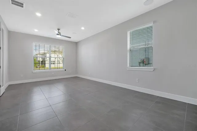 a view of empty room