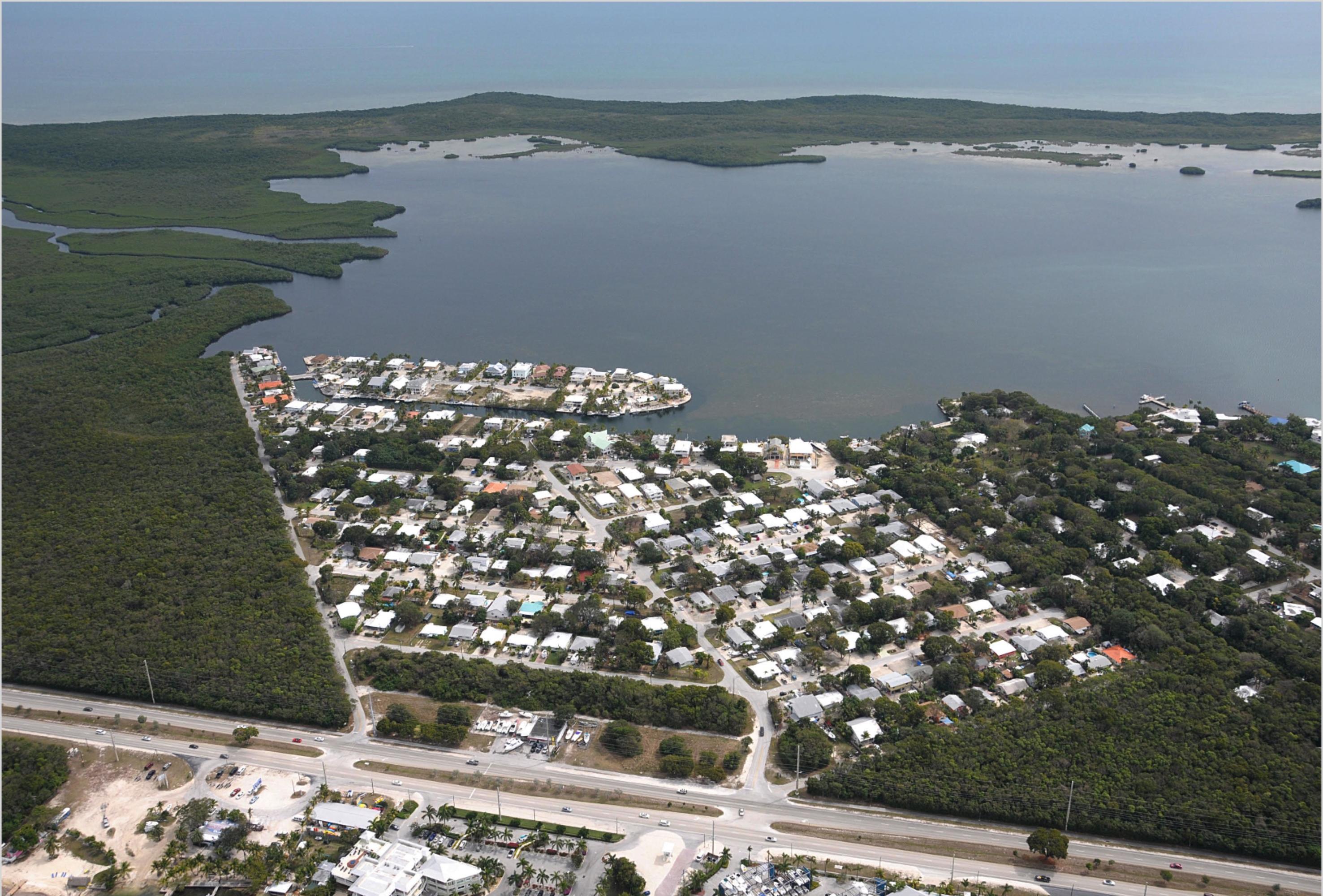 238 2nd Road Key Largo, FL 33037 - Photo 19 of 21 Largo Sound Village from Above