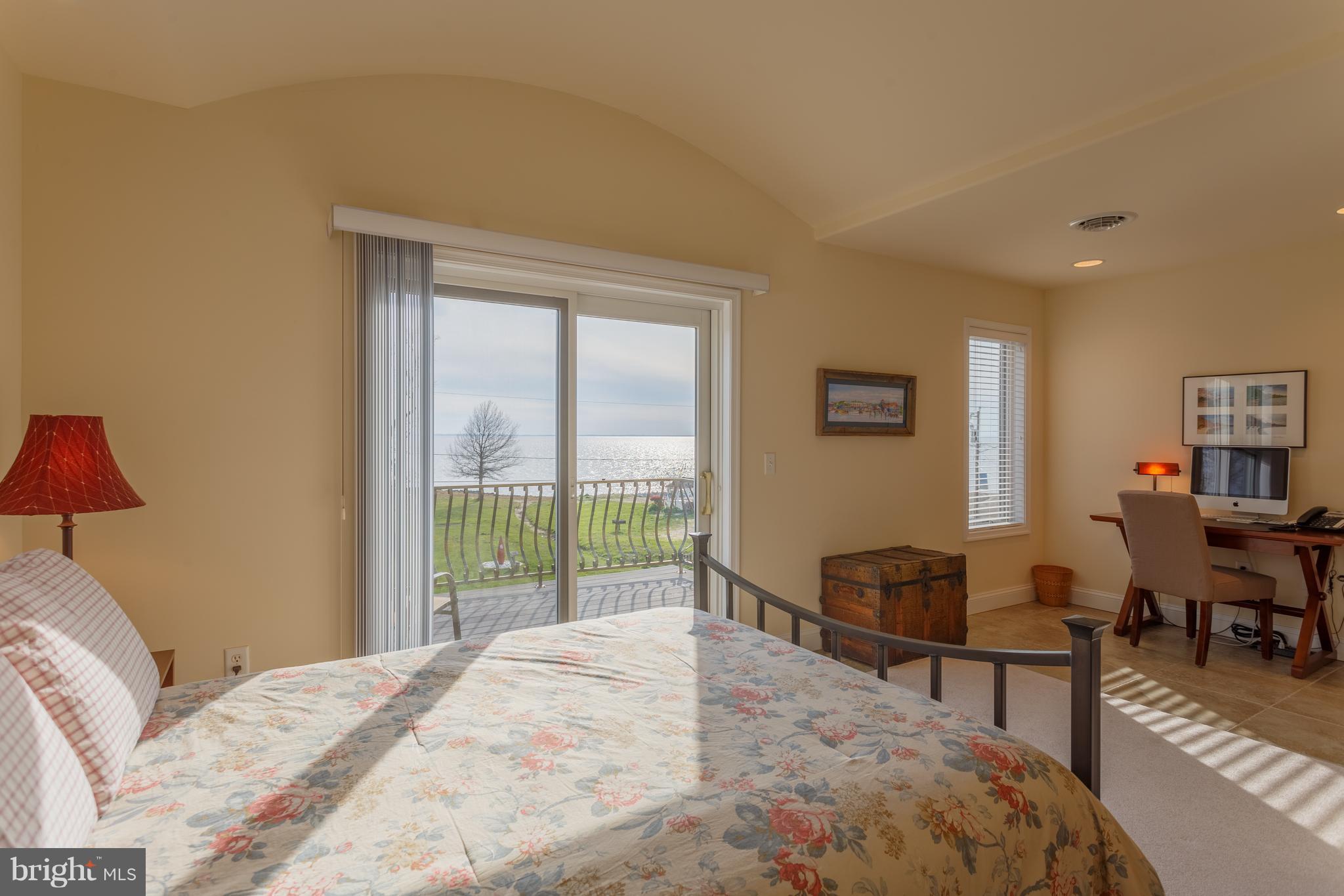 5759 Beach Road Rock Hall, MD 21661 - Photo 14 of 22 Second Bedroom also has water views and balcony