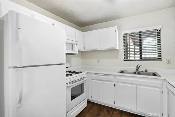 a view of a lake with houses