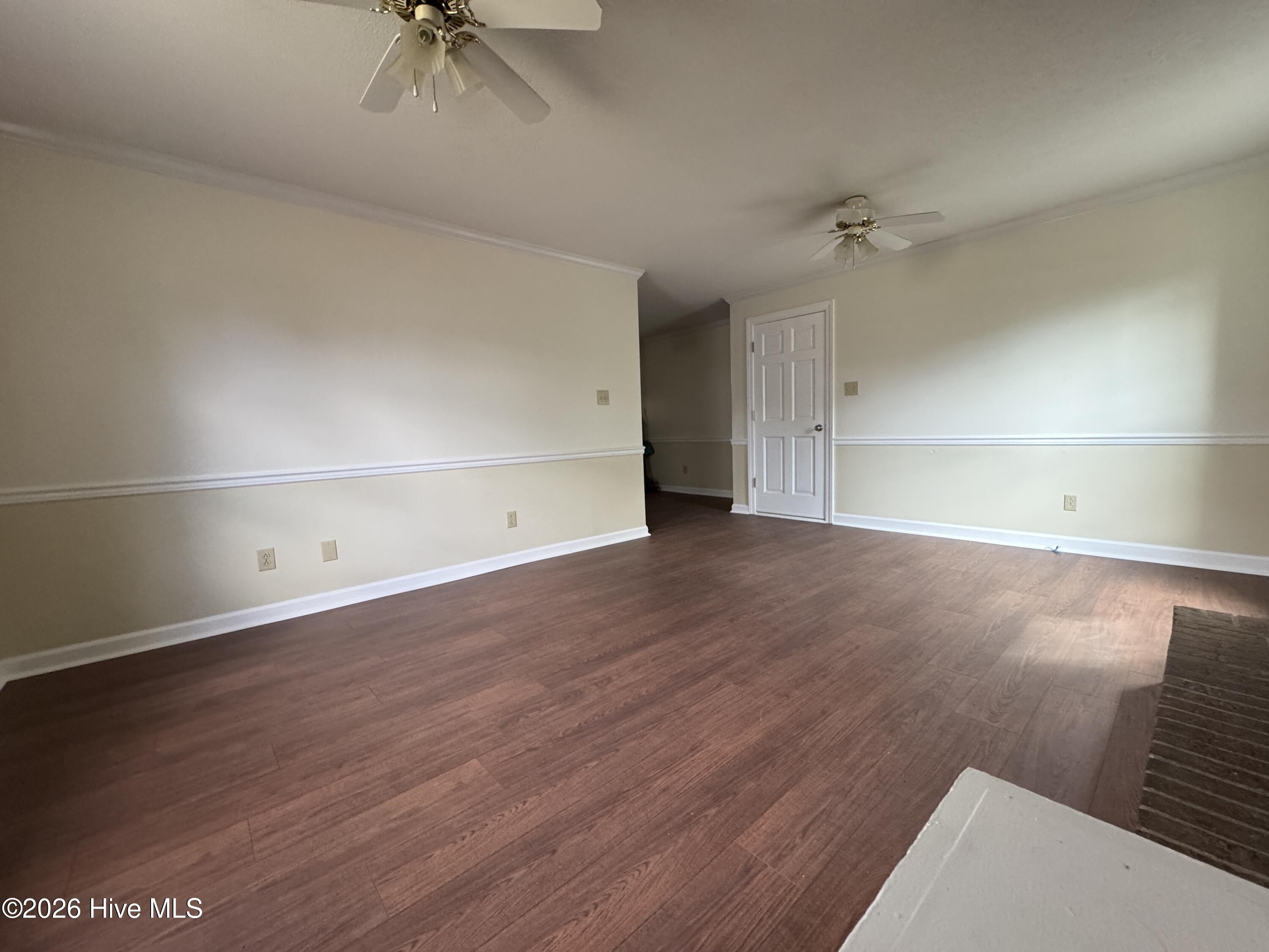 2 Raintree Way Havelock, NC 28532 - Photo 14 of 43 Viewing Through Den back to Breakfast area and Door to Bonus Room