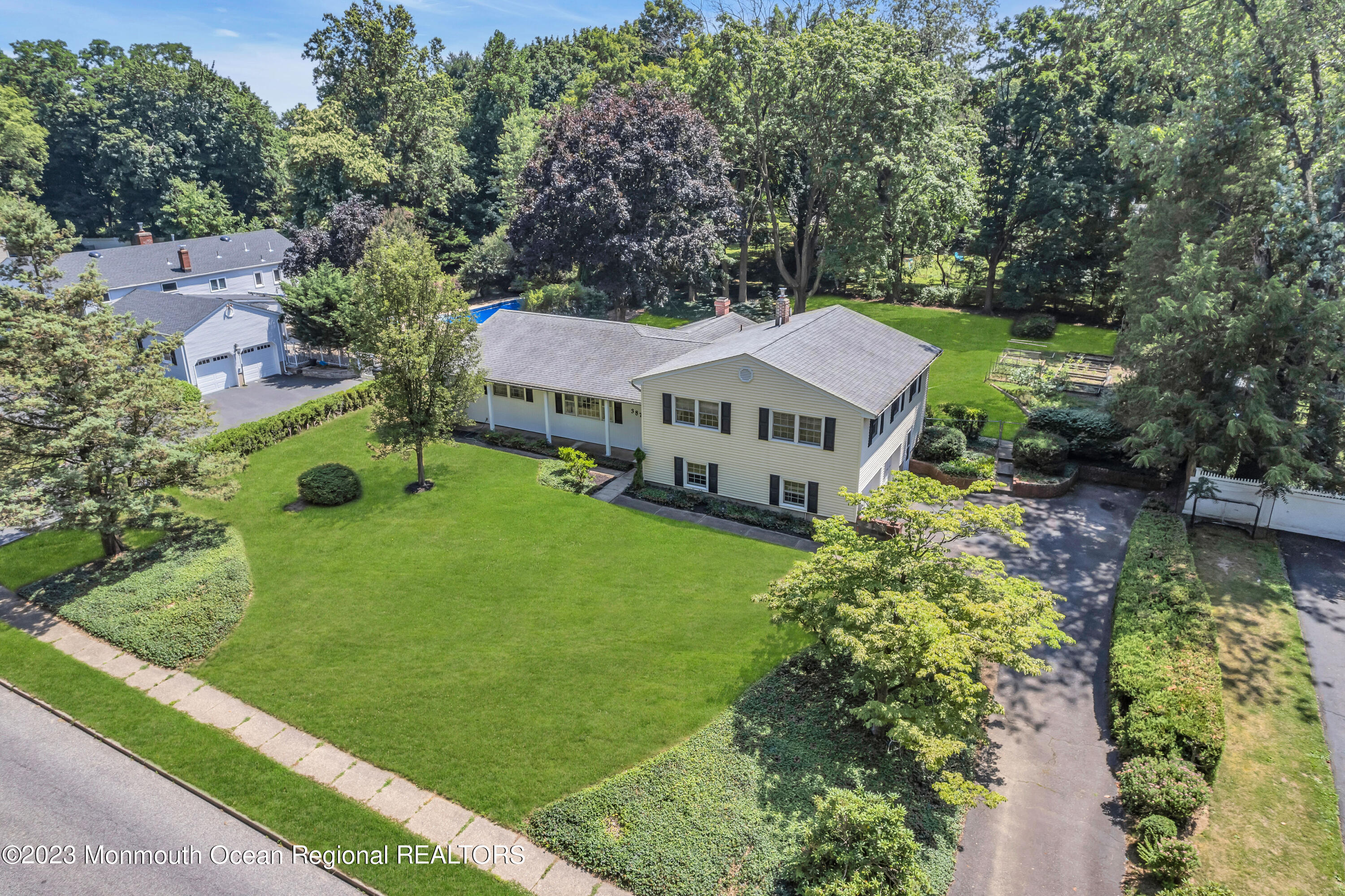 387 Oak Hill Road Red Bank, NJ 07701 - Photo 2 of 48 View from the sky