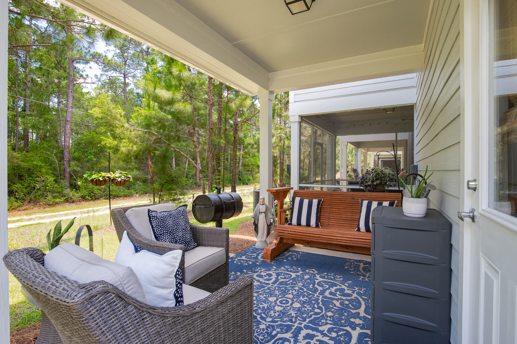 148 North Sand Palm Road Freeport, FL 32439 - Photo 16 of 17 a view of swimming pool with outdoor seating