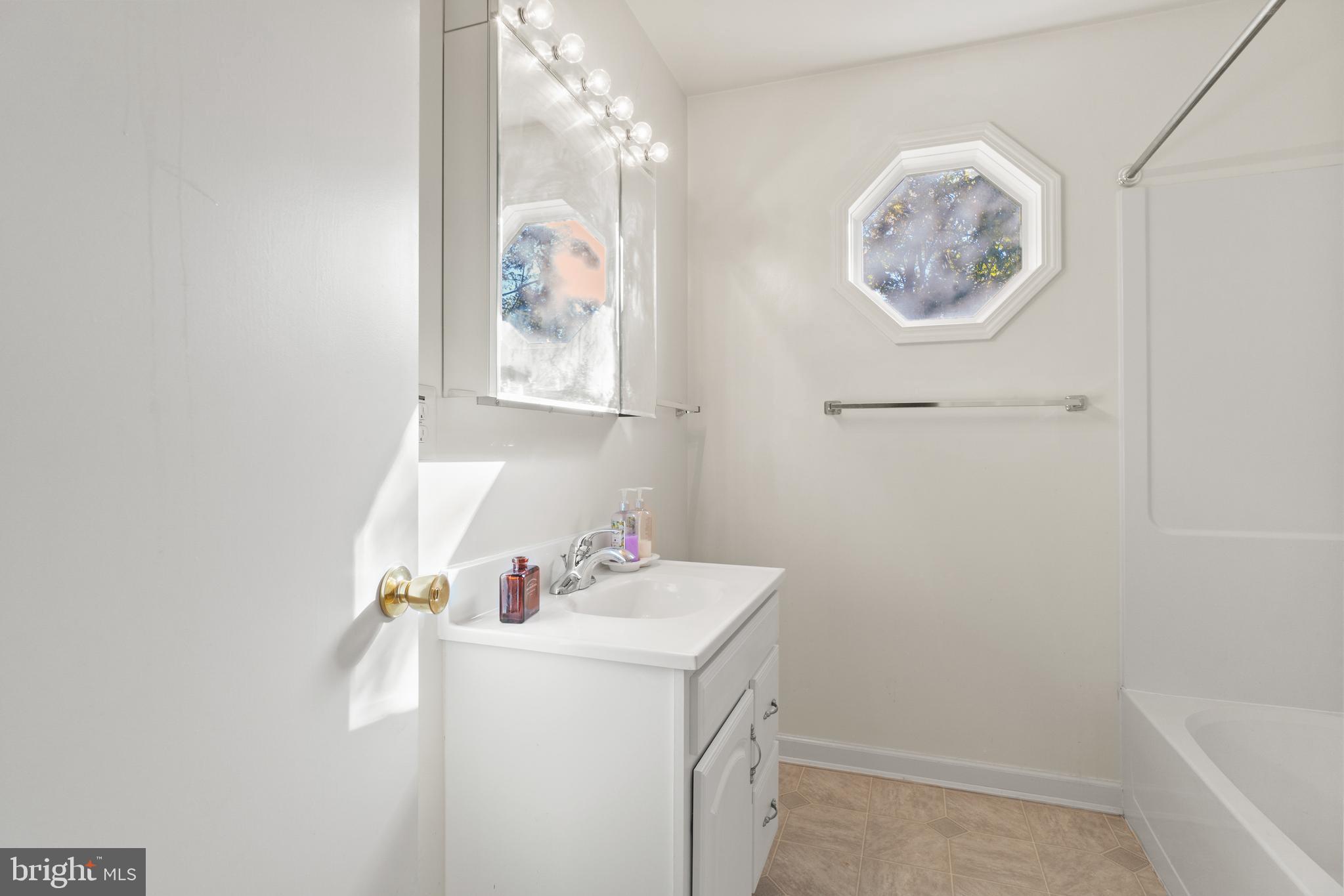2430 Lyttonsville Road Silver Spring, MD 20910 - Photo 26 of 53 a bathroom with a sink and a mirror