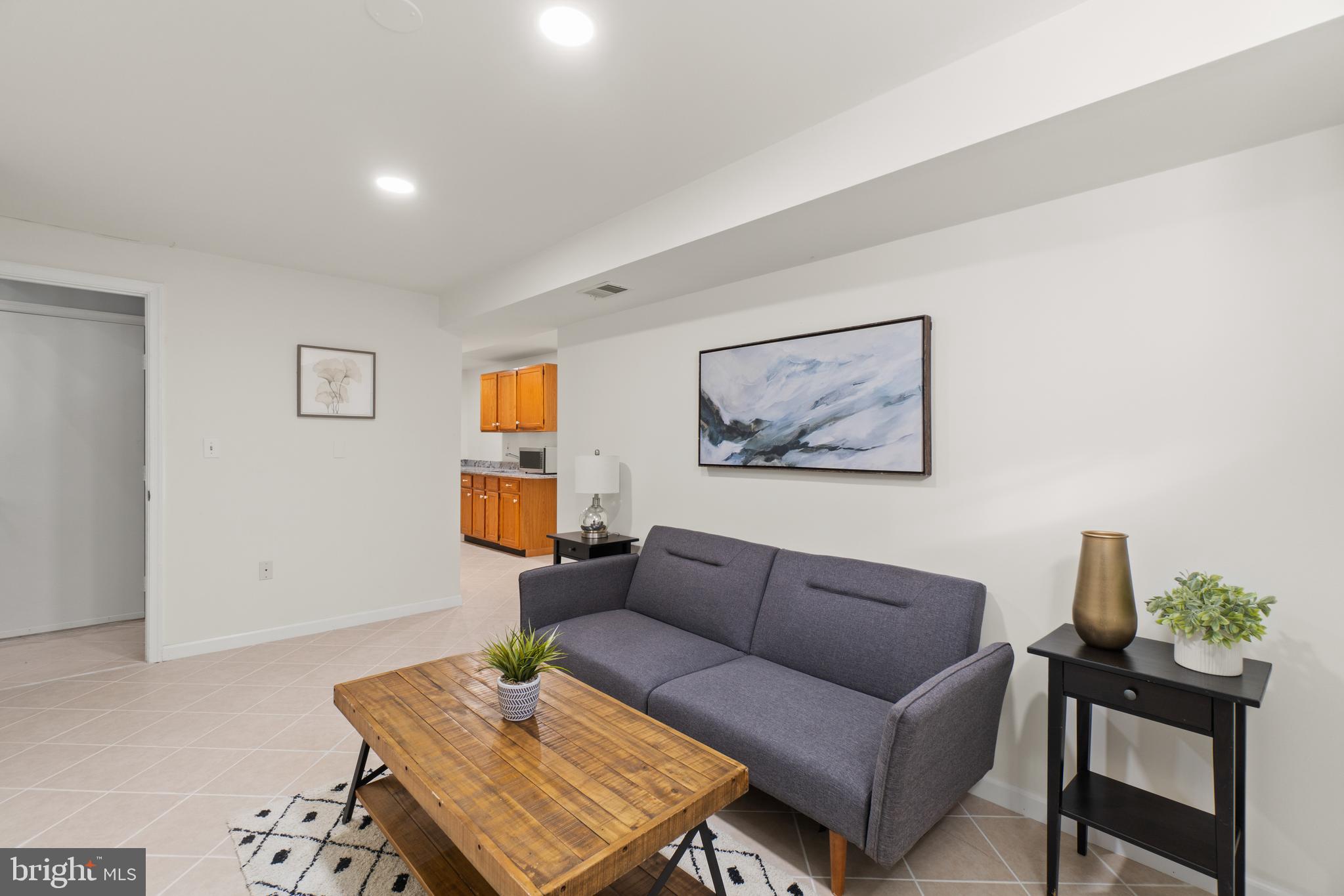2430 Lyttonsville Road Silver Spring, MD 20910 - Photo 33 of 53 a living room with furniture and a potted plant