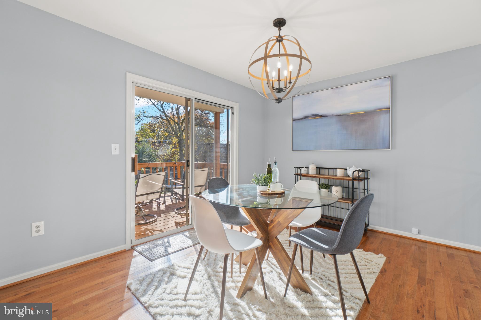 2430 Lyttonsville Road Silver Spring, MD 20910 - Photo 10 of 53 a view of a dining room with furniture window and outside view