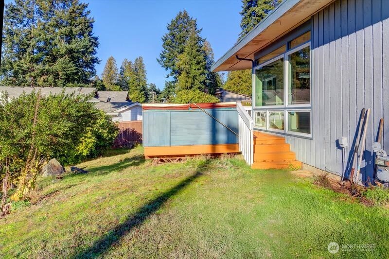 18822 Olympic View Drive Edmonds, WA 98020 - Photo 19 of 20 a view of a backyard with swimming pool
