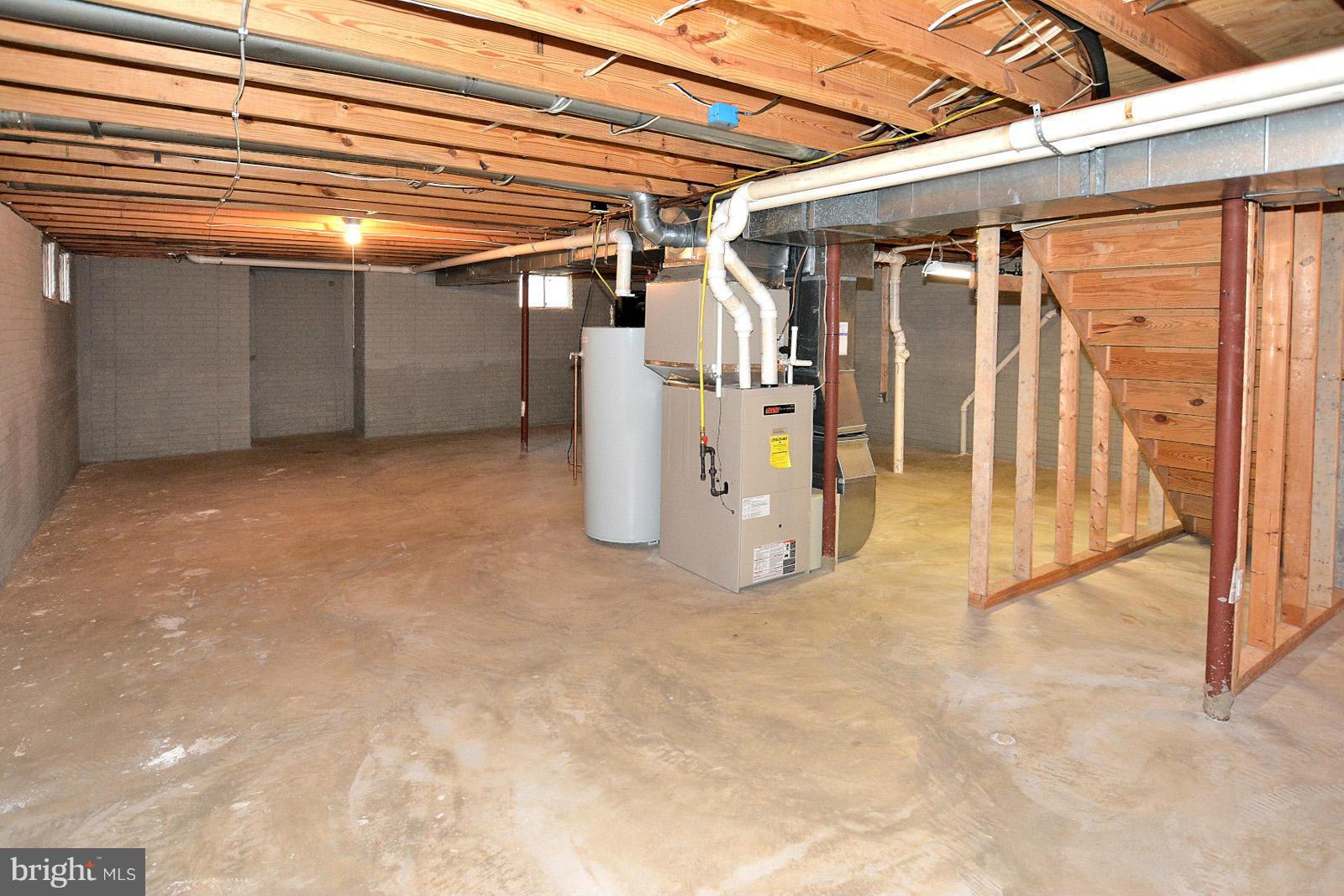 4203 Waller Road Fairfax, VA 22032 - Photo 22 of 27 Basement w/ rough in for bath