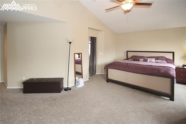 4696 Fencer Road Colorado Springs, CO 80911 - Photo 22 of 33 Master Bedroom view #3