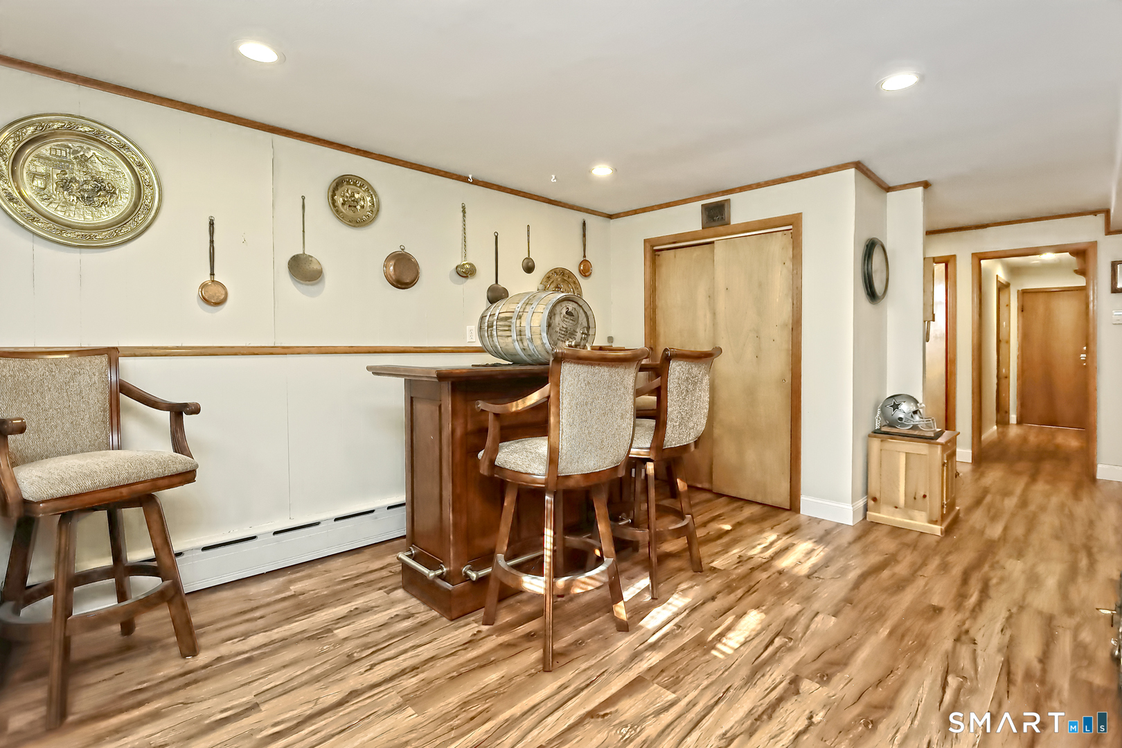 6 Mt Pleasant Road West Haven, CT 06516 - Photo 26 of 40 a view of a dining room with furniture and wooden floor
