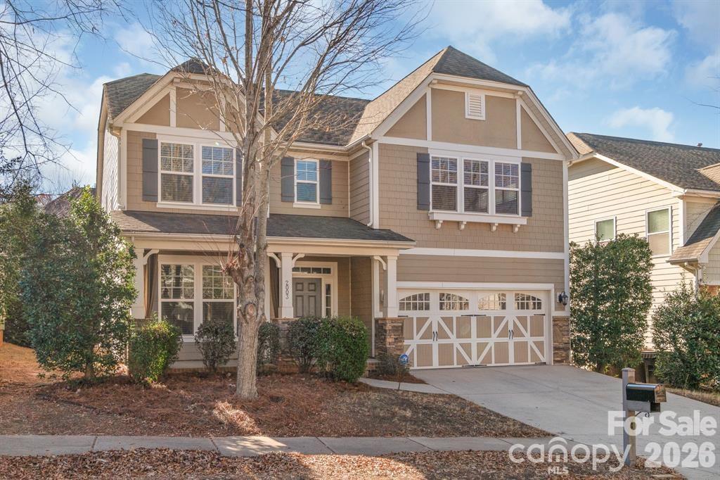 2003 Fallondale Road Waxhaw, NC 28173 - Photo 2 of 31 a front view of a house with a yard